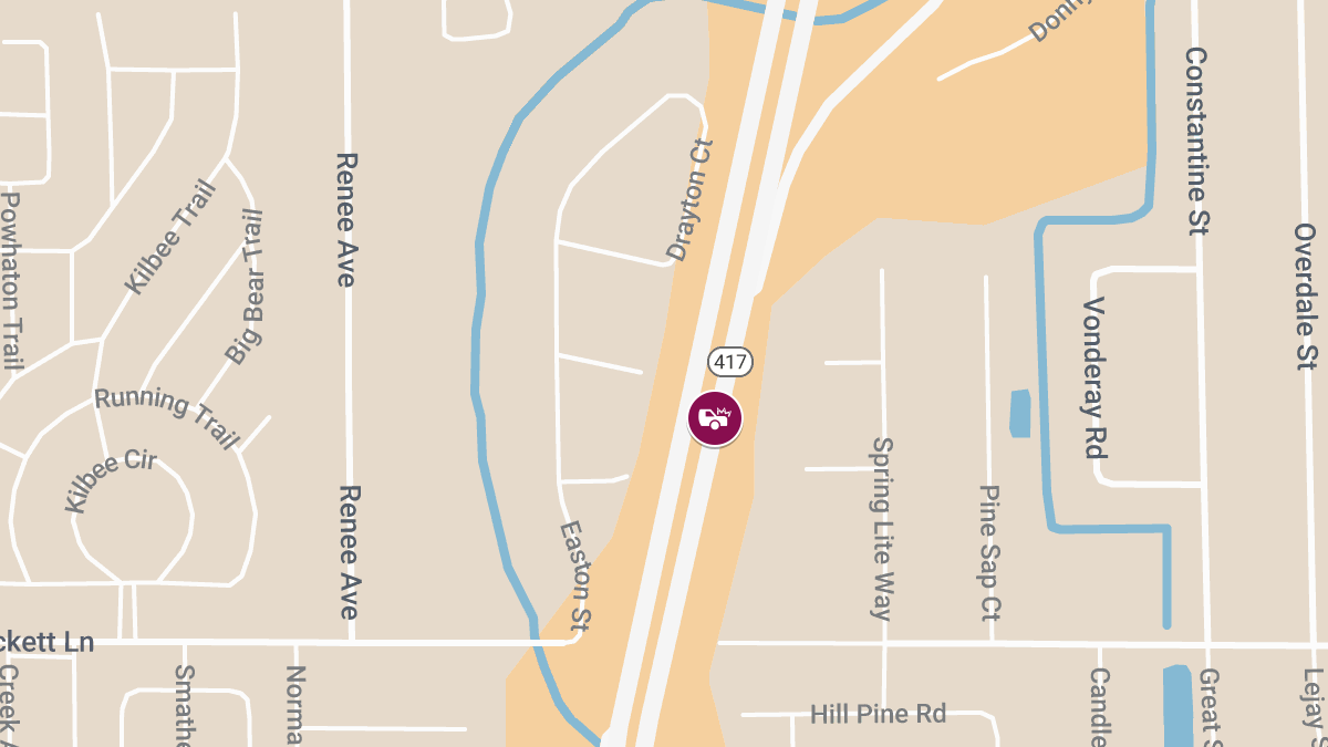 Injury Accident on SR-417 NB Near MM 3 Causes Roadblock