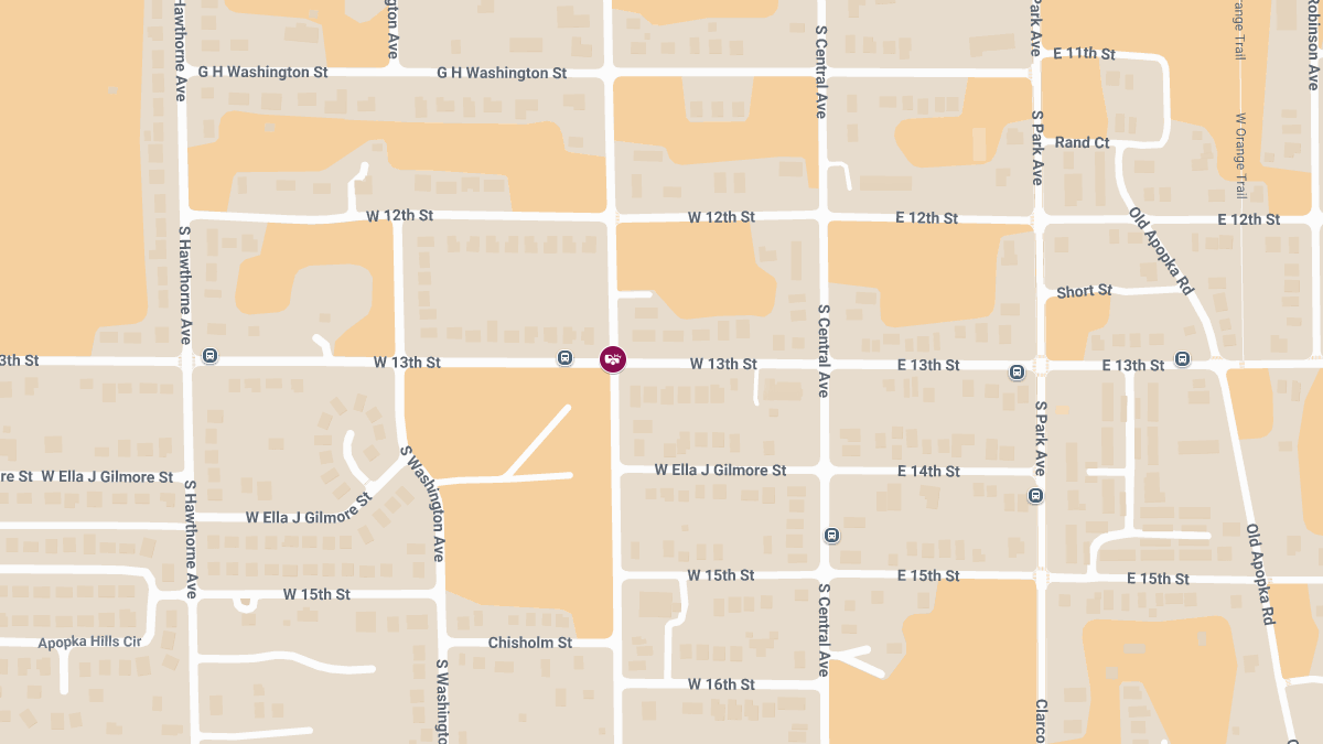 Injury Accident on W 13th St at Marvin C Zanders Ave