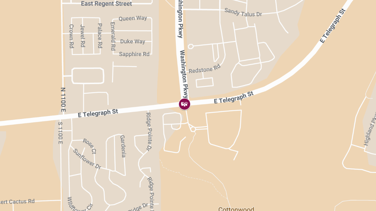 Injury Collision Blocks Southbound Lane on Washington Pkwy at Telegraph
