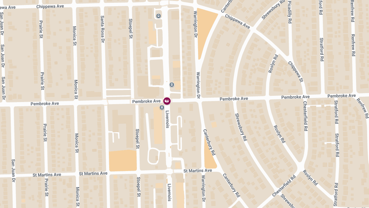 Injury Collision Near Pembroke Ave & Livernois Ave