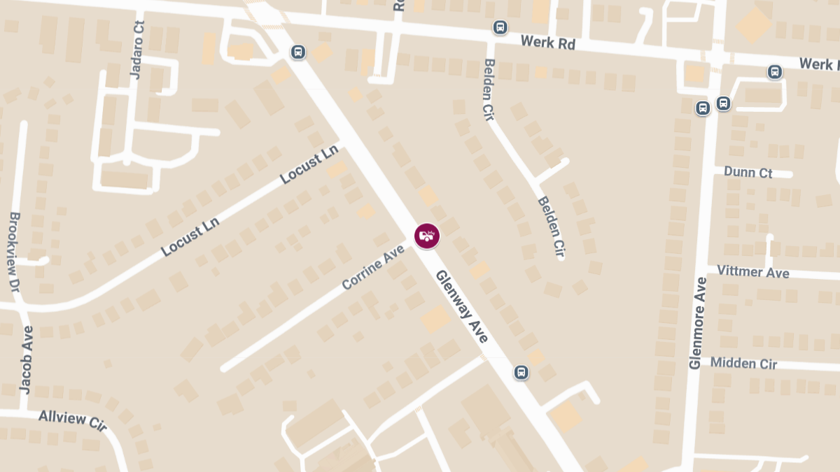 Injury Collision Reported Near Glenway Ave & Corinne Ave