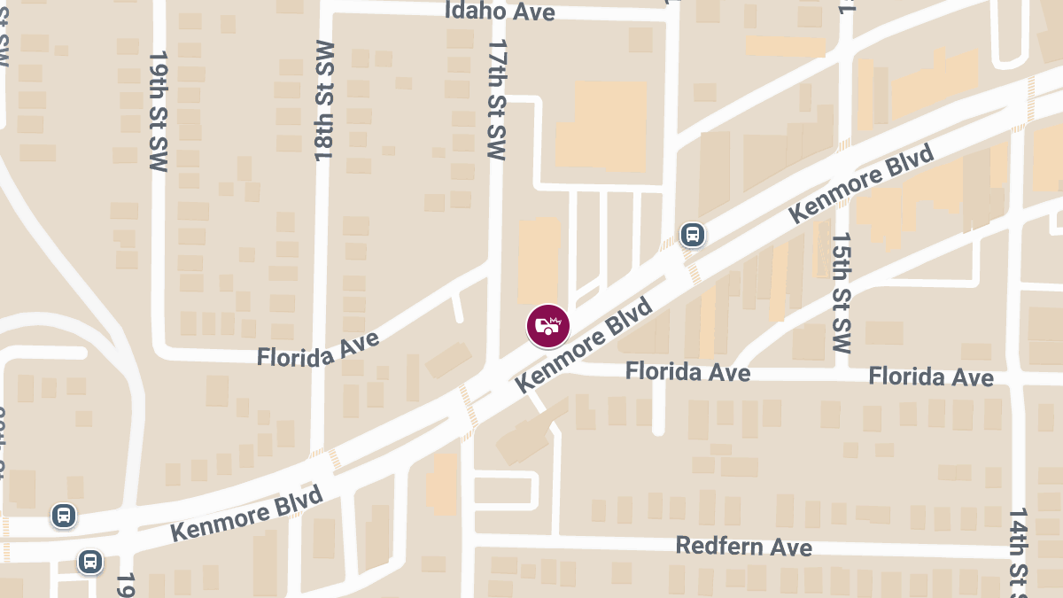 Injury Collision Reported Near Kenmore Blvd and Florida Ave