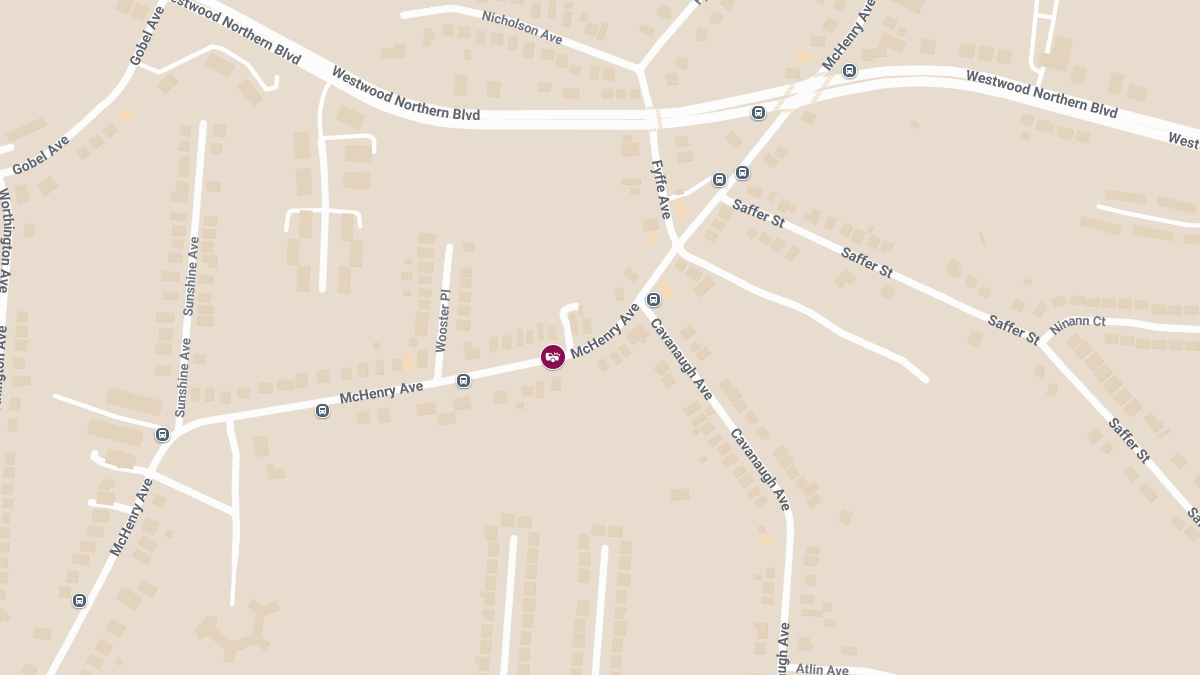 Injury Collision Reported Near McHenry Ave & North Bend Blvd