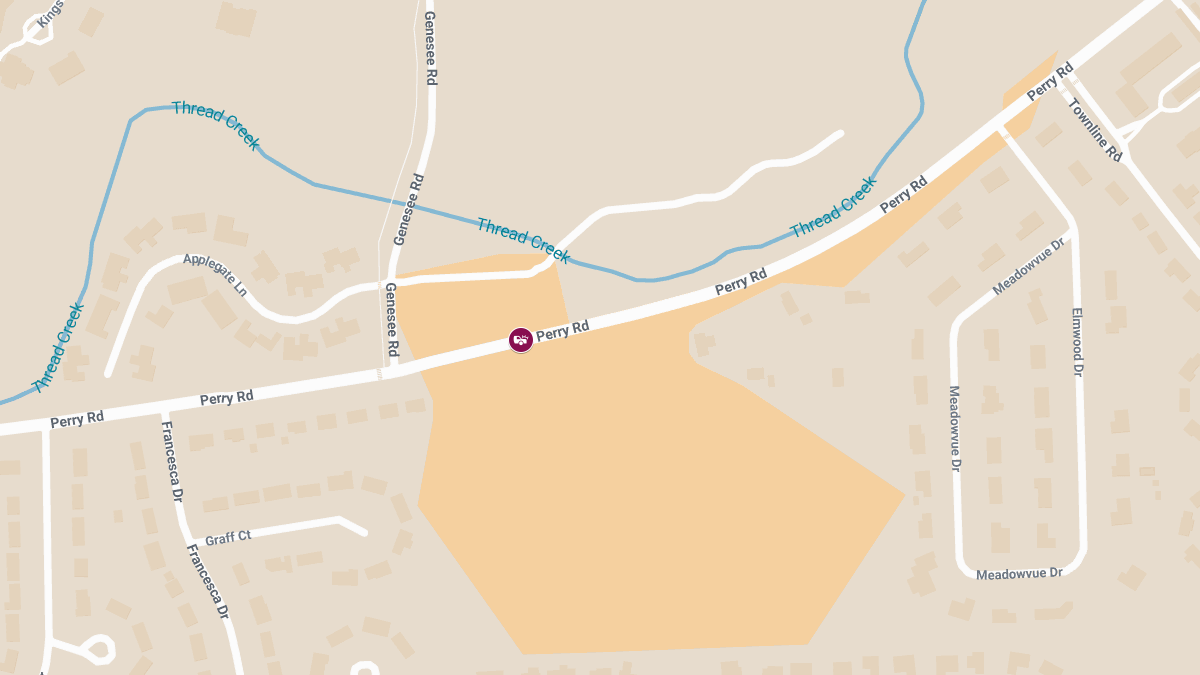 Injury Collision Reported Near Perry Rd