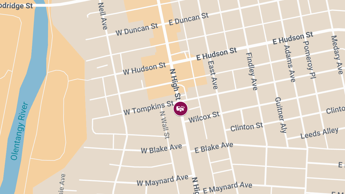 Injury Collision Reported Outside 2607 N High St