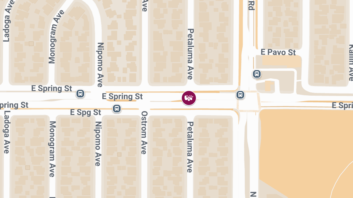 Injury Collision Reported at E Spring St & N Studebaker Rd