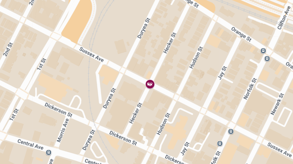Injury Collision Reported at Sussex Ave & Hecker St