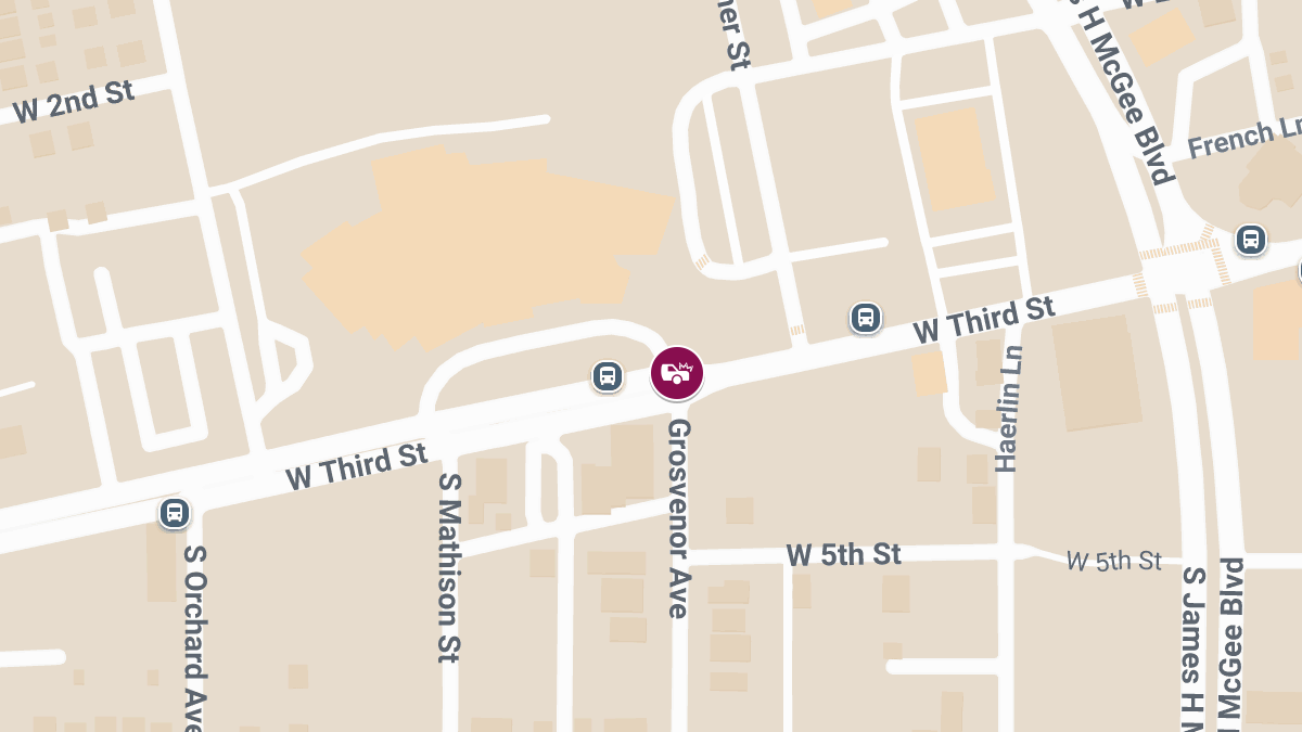 Injury Collision Reported at W Third St and Grosvenor Ave