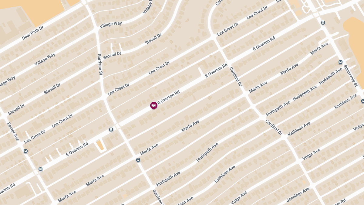 Injury Collision Reported on 4000 F Overton Rd