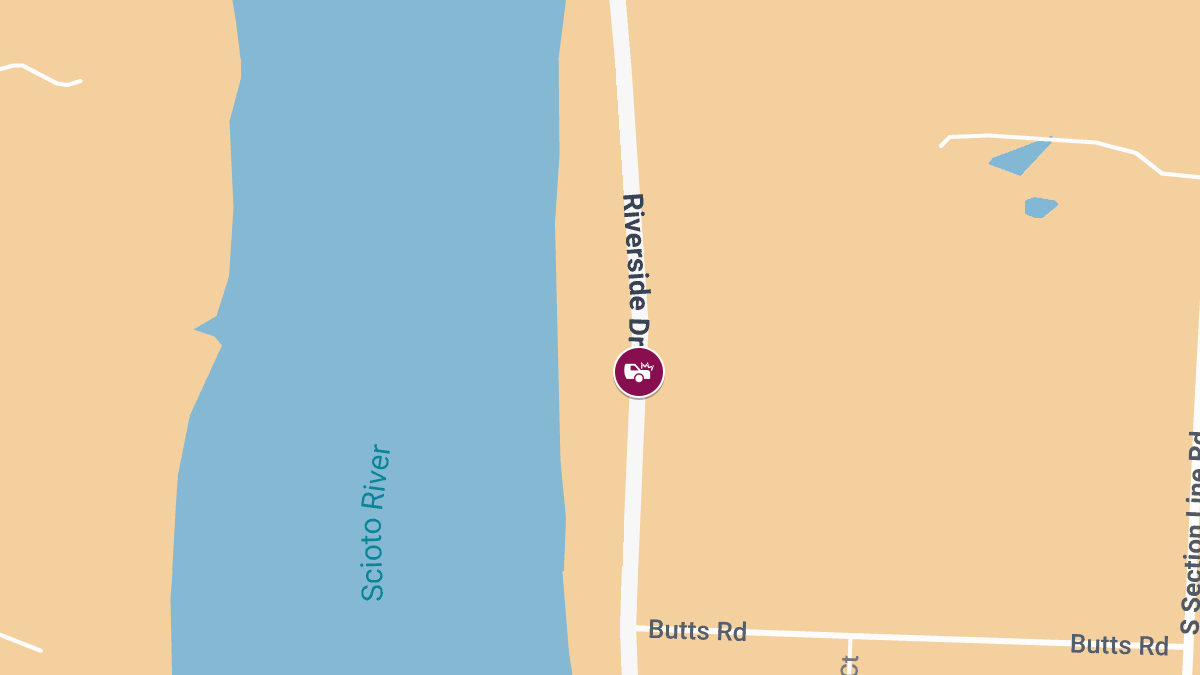 Injury Collision Reported on 6000 Block of Riverside Dr