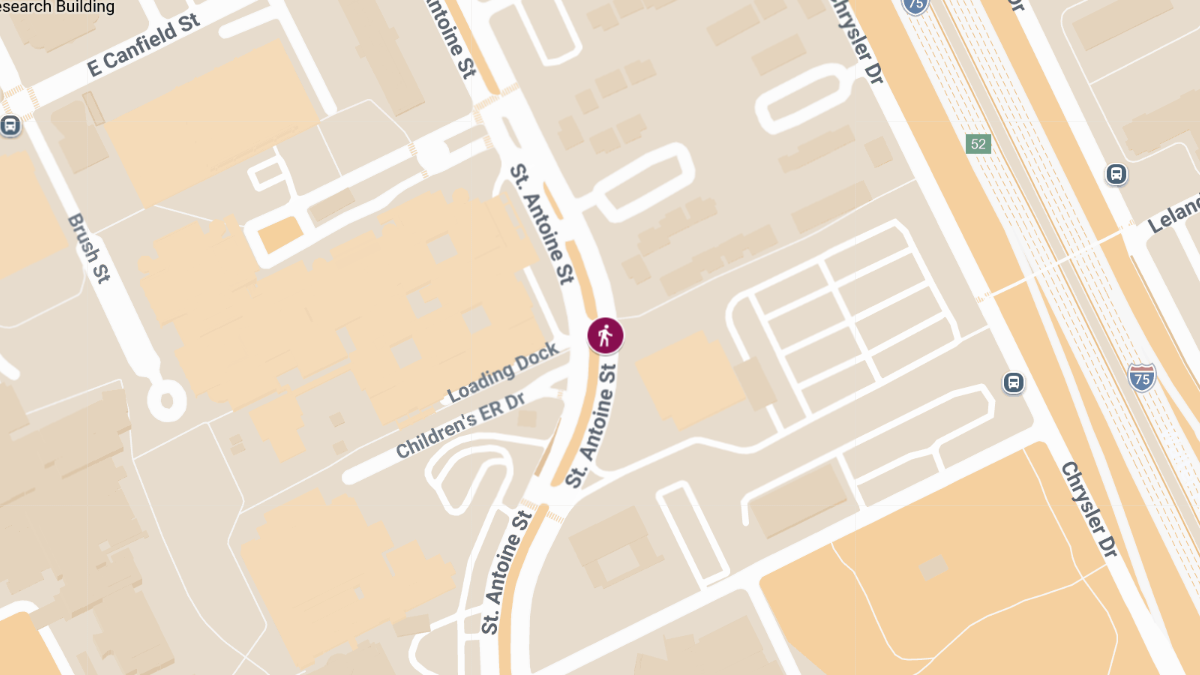 Injury Collision and Hit-and-Run Reported Near University Health Center on St. Antoine