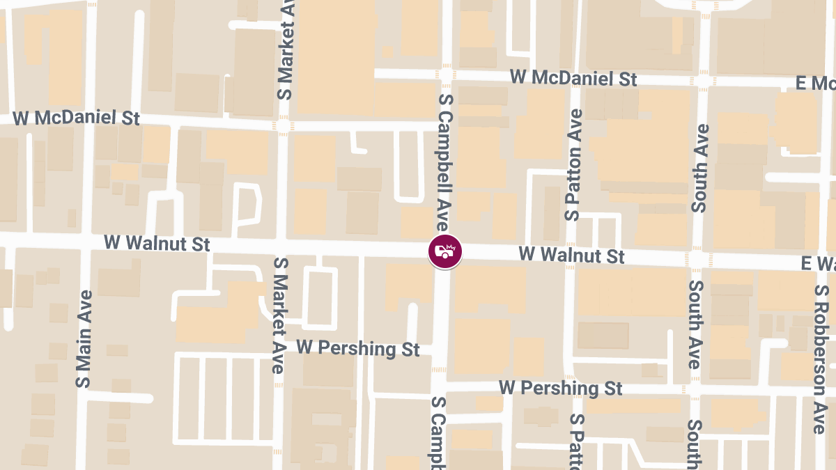 Injury Collision at Campbell Ave & Walnut Lawn St