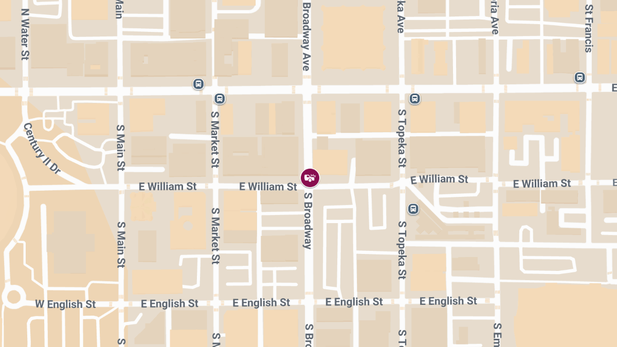 Injury Collision at E William St & S Broadway Ave