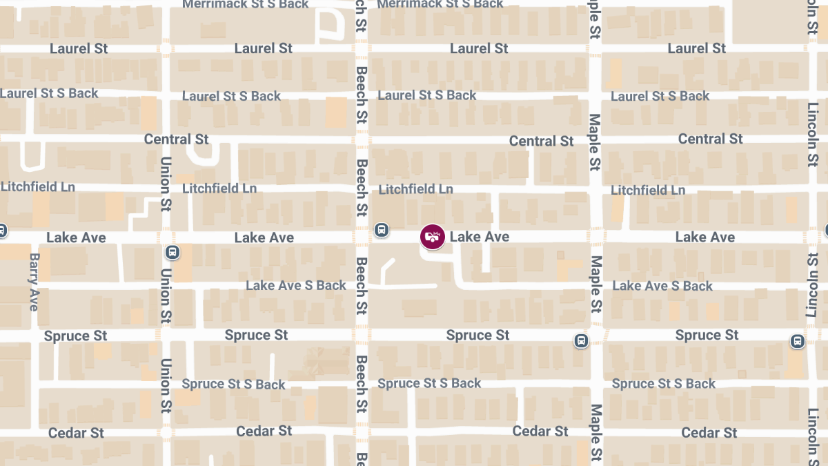 Injury Collision at Lake Ave & Beech St