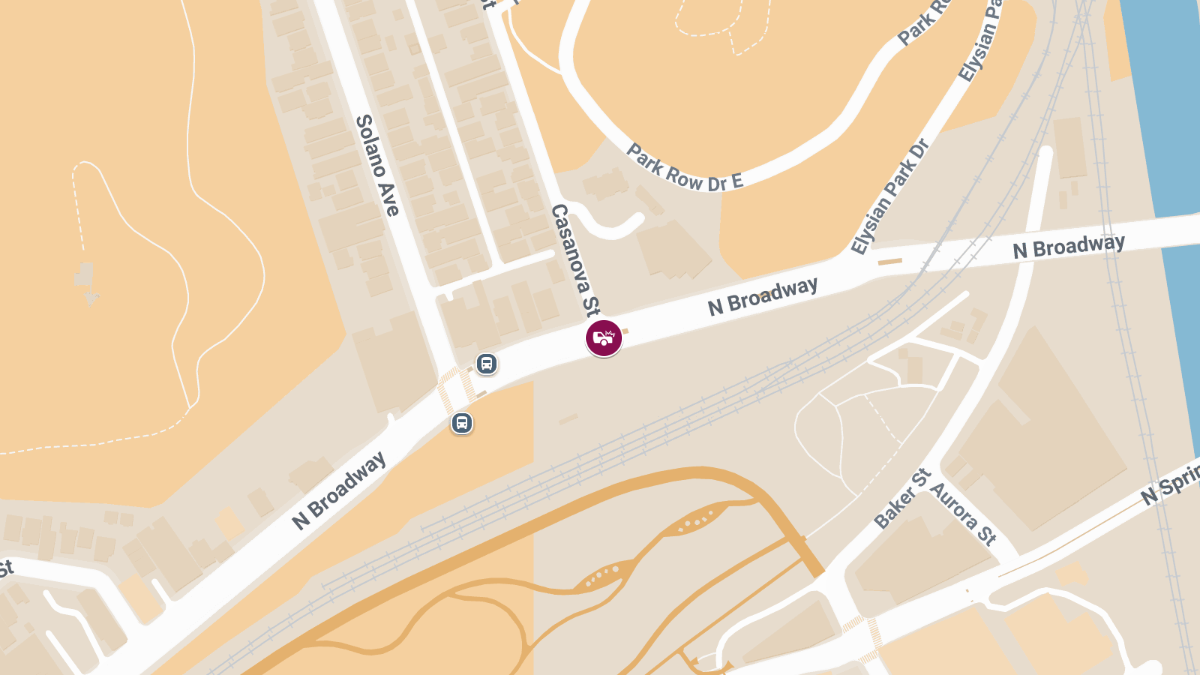 Injury Collision at N Broadway & Casanova St