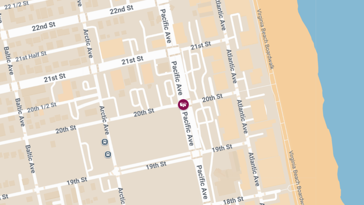 Injury Collision at Pacific Ave & 20th St