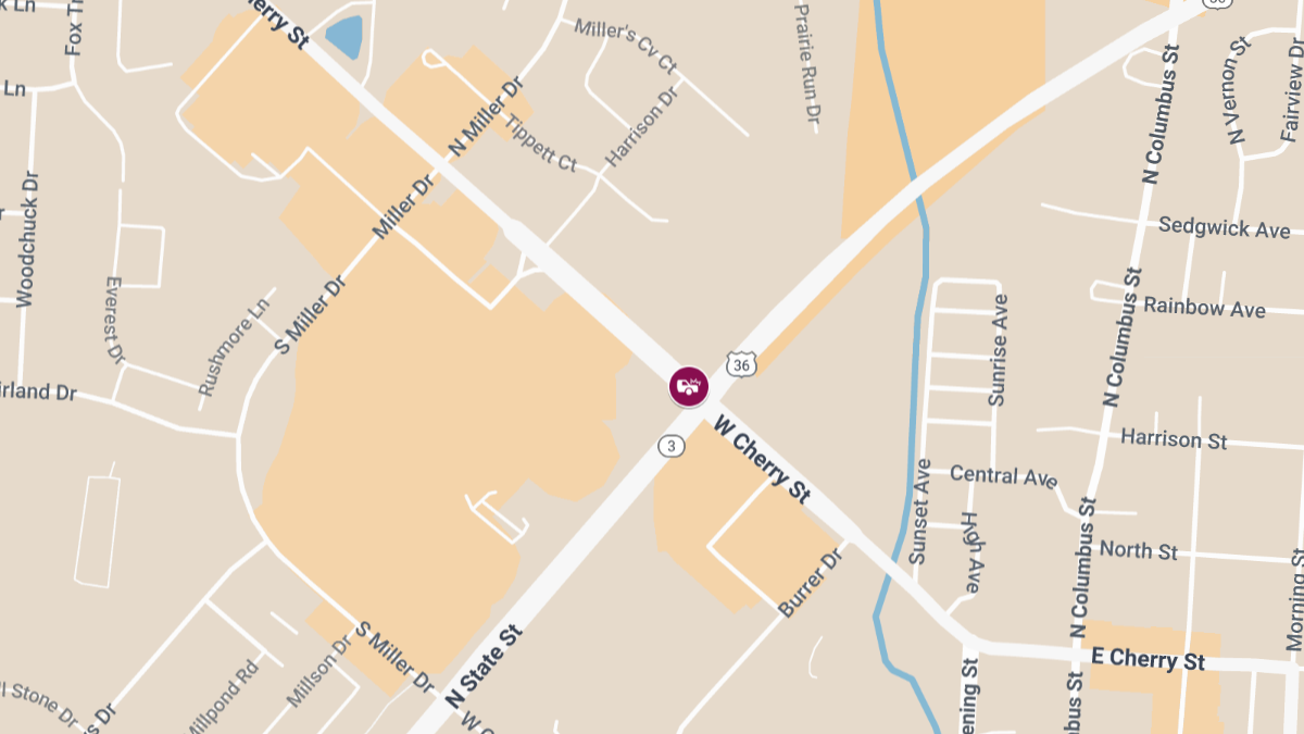 Injury Collision at State Route 3 and State Route 37 E