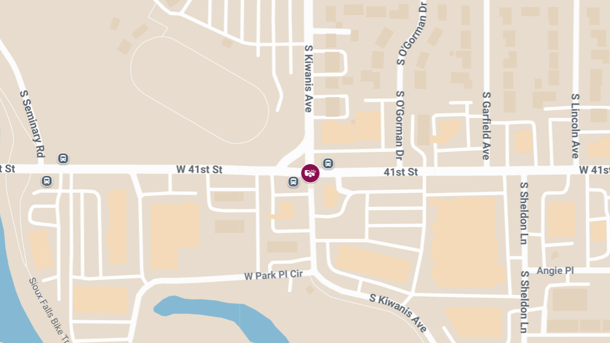 Injury Collision at W 41st St & S Kiwanis Ave