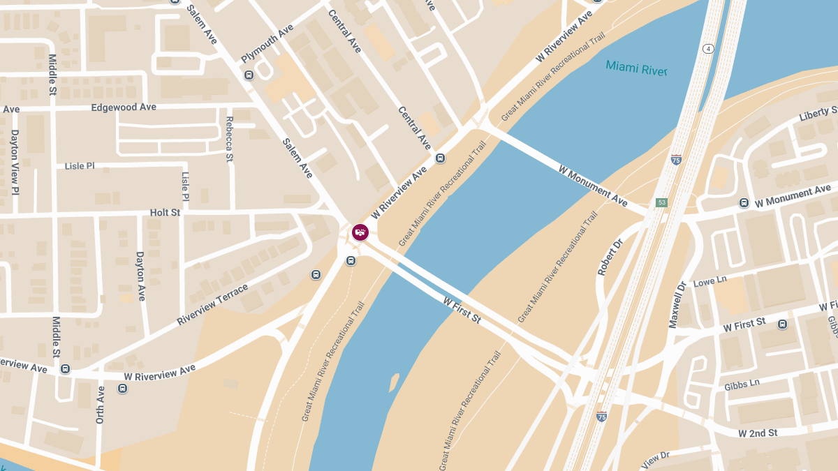 Injury Collision at W Riverview Ave and Salem Ave