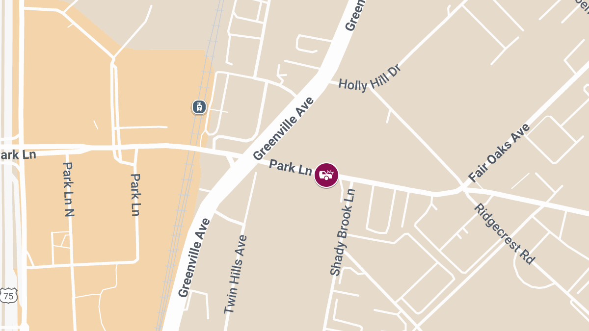 Injury Collision on 8700 Park Ln 