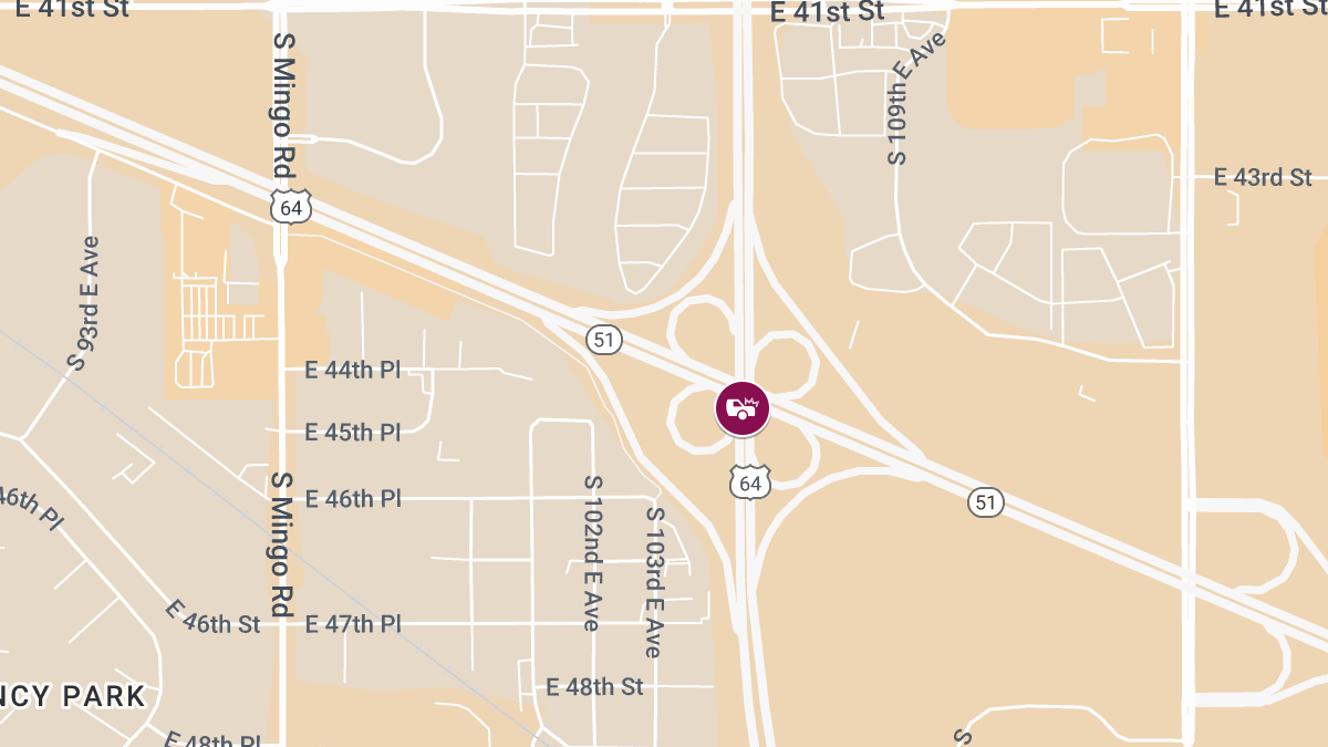 Injury Collision on EB Hwy 64-51 Expressway Near 9500 Block