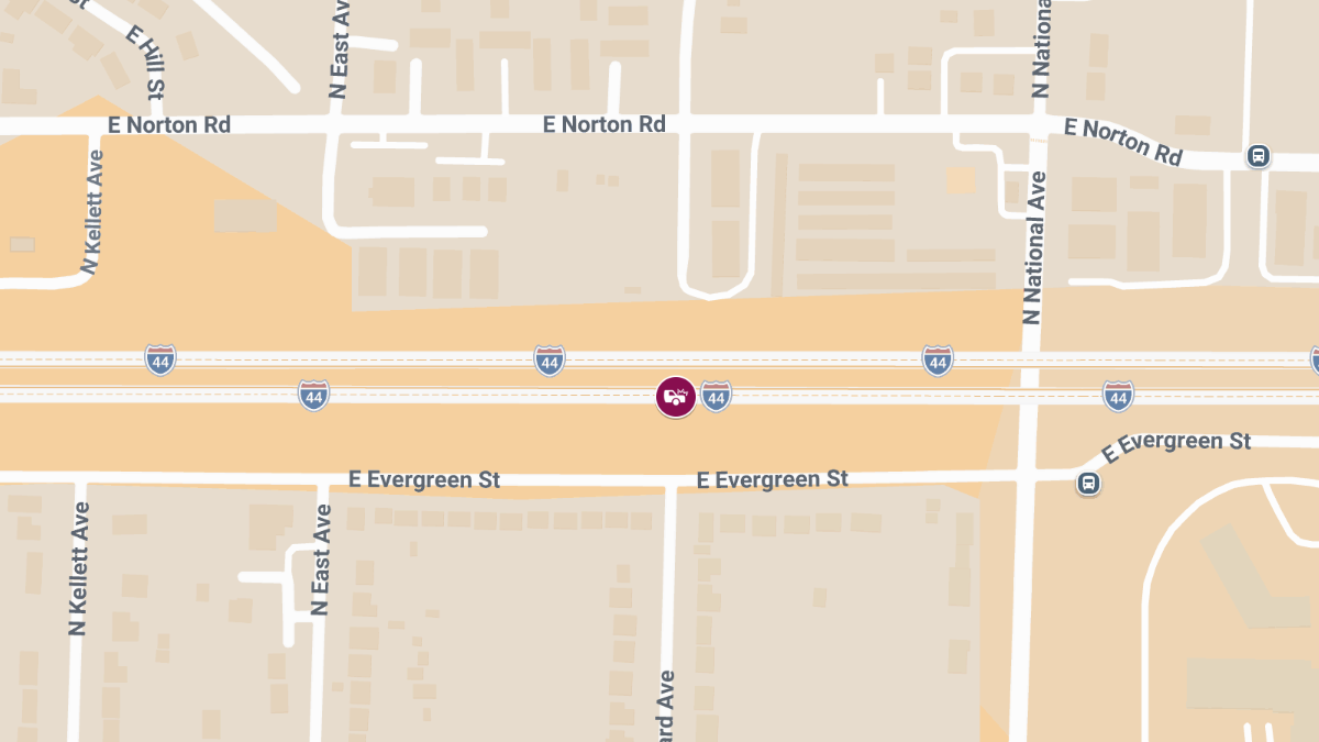 Injury Collision on I-44 WB Near Exit 82A at Mile Marker 82.2