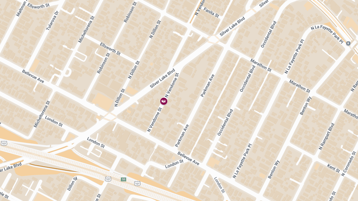 Injury Collision on N Vendome St