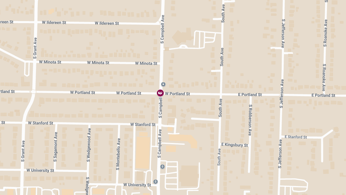 Injury Collision on S Campbell Ave at W Portland St