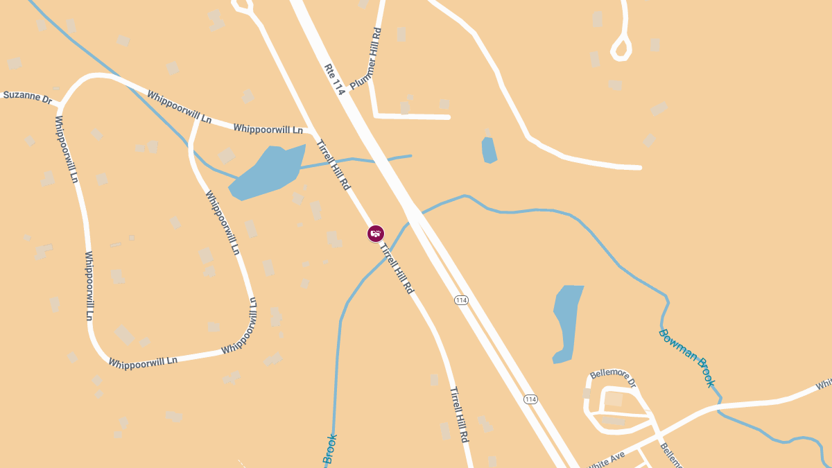 Injury Crash Closes Tirrell Hill Rd Near 40 Block