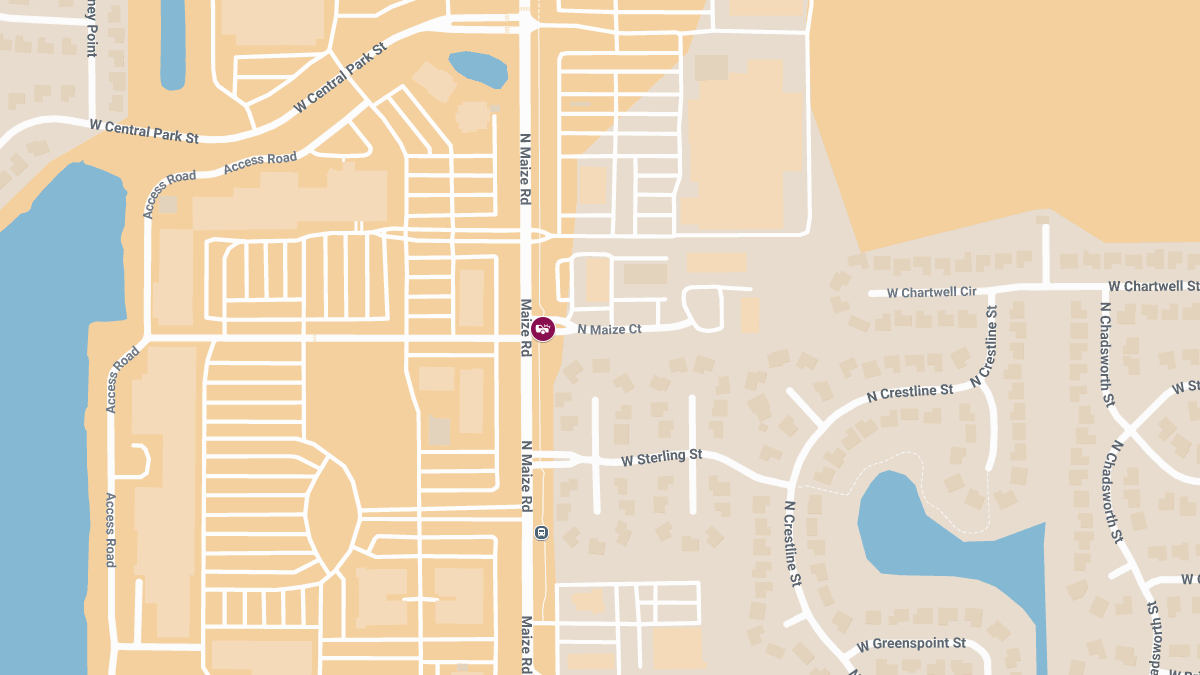 Injury Crash Near Maize Rd & Maize Ct
