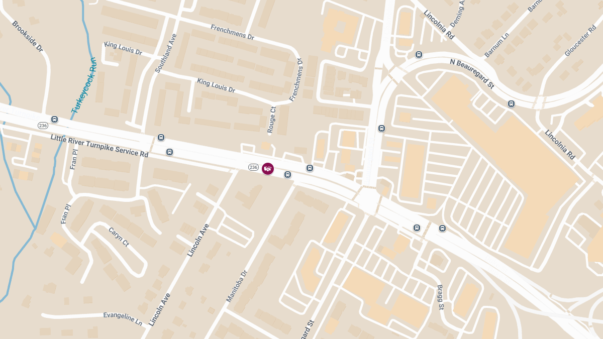 Injury Crash Reported Near Landmark Plaza on Little River Turnpike