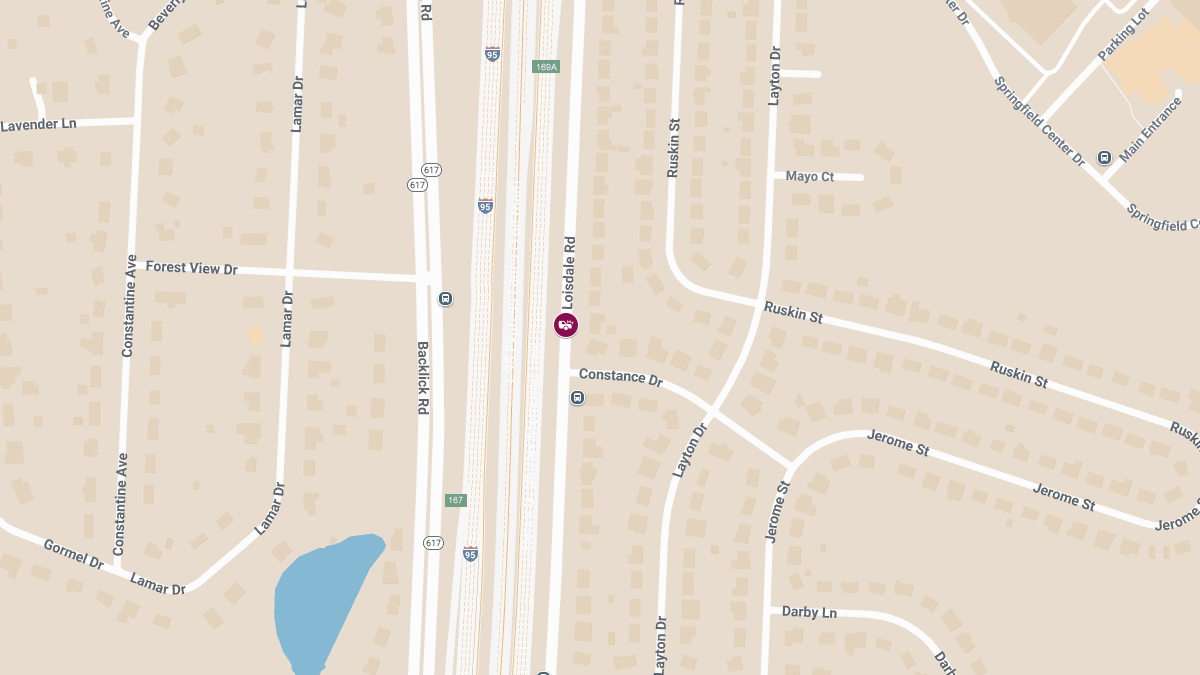 Injury Crash Reported Near Loisdale Rd in Hardy City Area