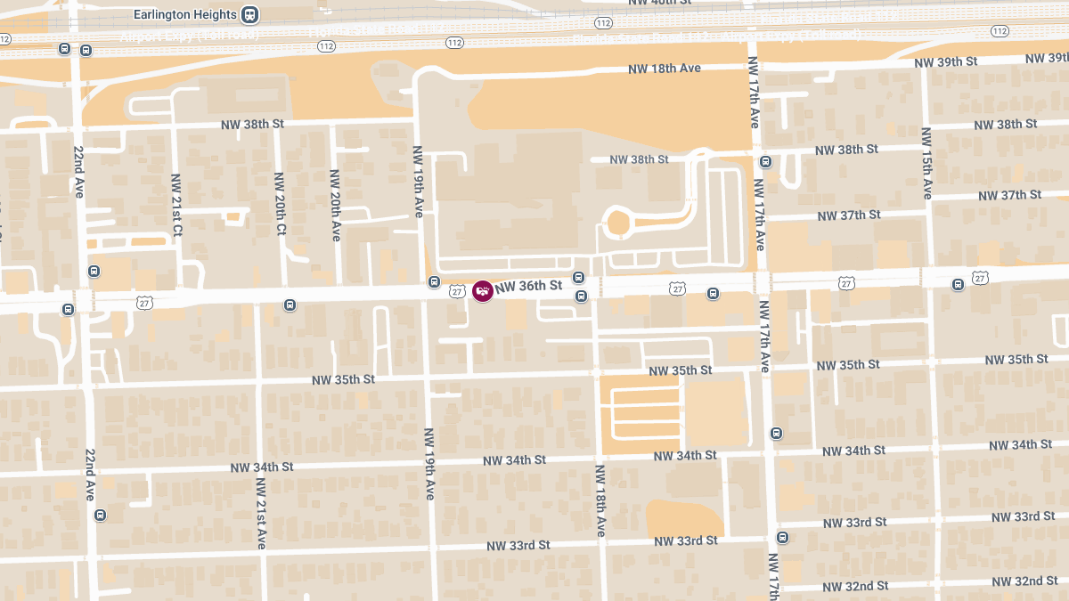 Injury Crash Reported Near NW 36th St