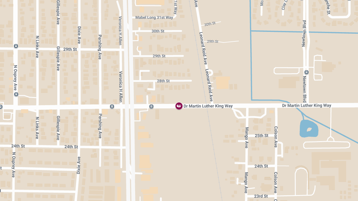 Accident with Injuries on Dr Martin Luther King Jr Way