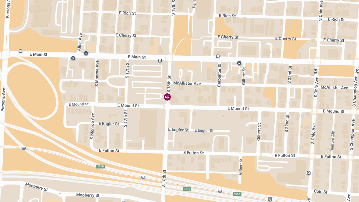Injury Crash Reported at 431 S 18th St