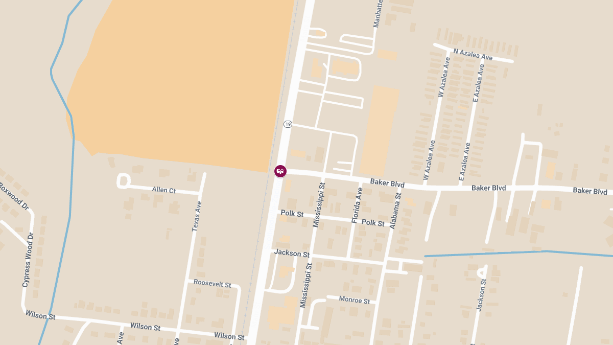 Injury Crash Reported at Baker Blvd & Main St