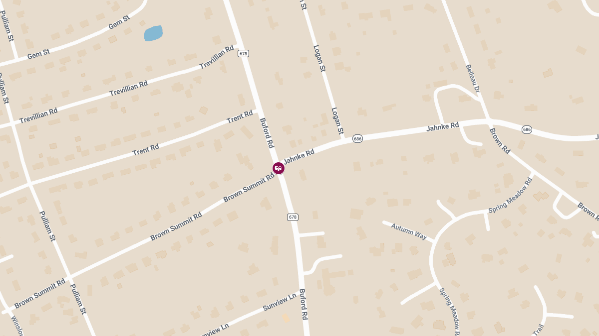 Injury Crash Reported at Buford Rd & Jahnke Rd