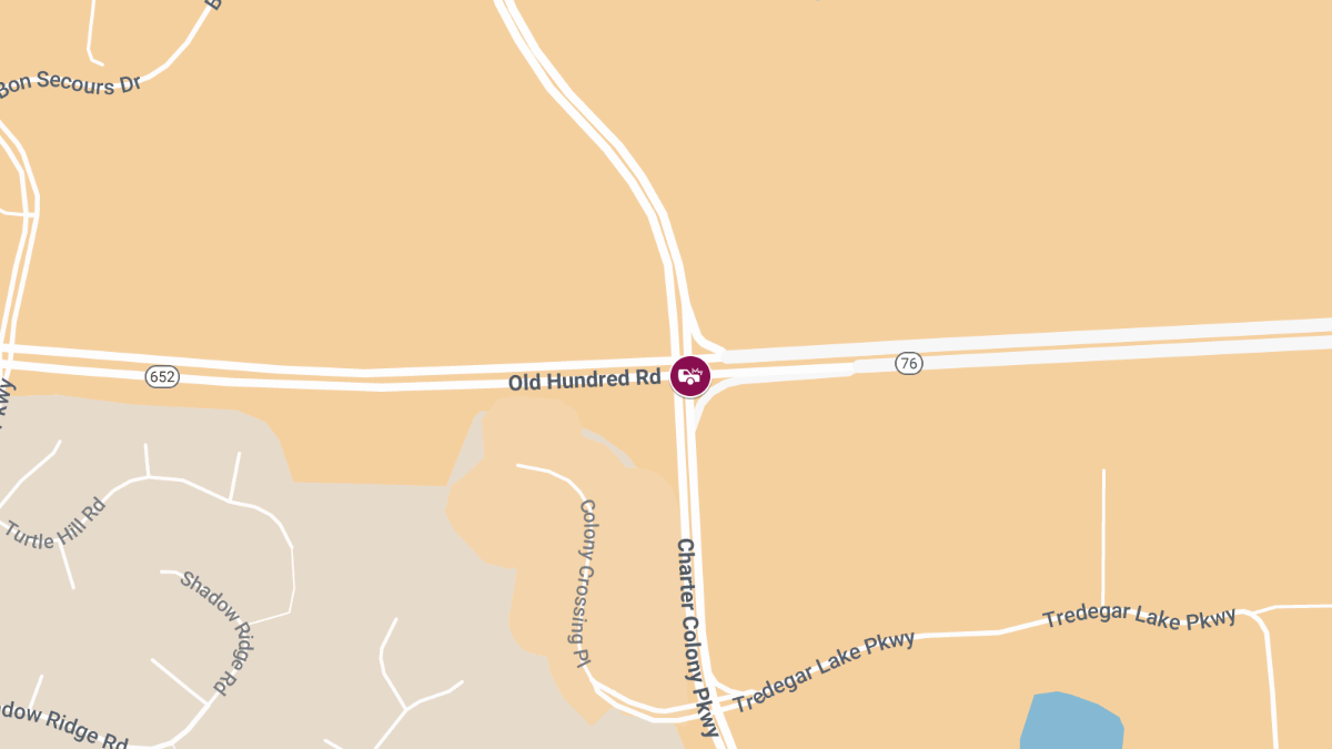 Injury Crash Reported at Charter Colony Pkwy & Powhite Pkwy