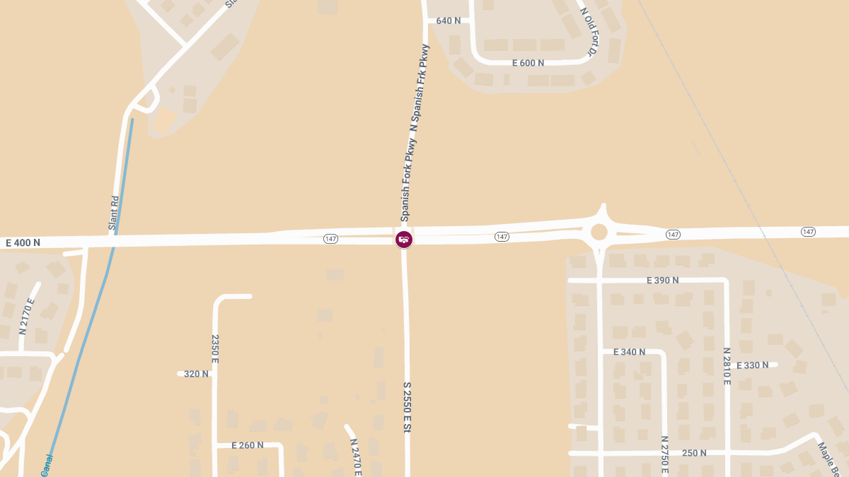 Injury Crash Reported at E 400 N & Spanish Fork Pkwy