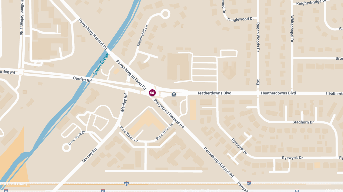 Injury Crash Reported at Heatherdowns Blvd & Perrysburg Holland Rd