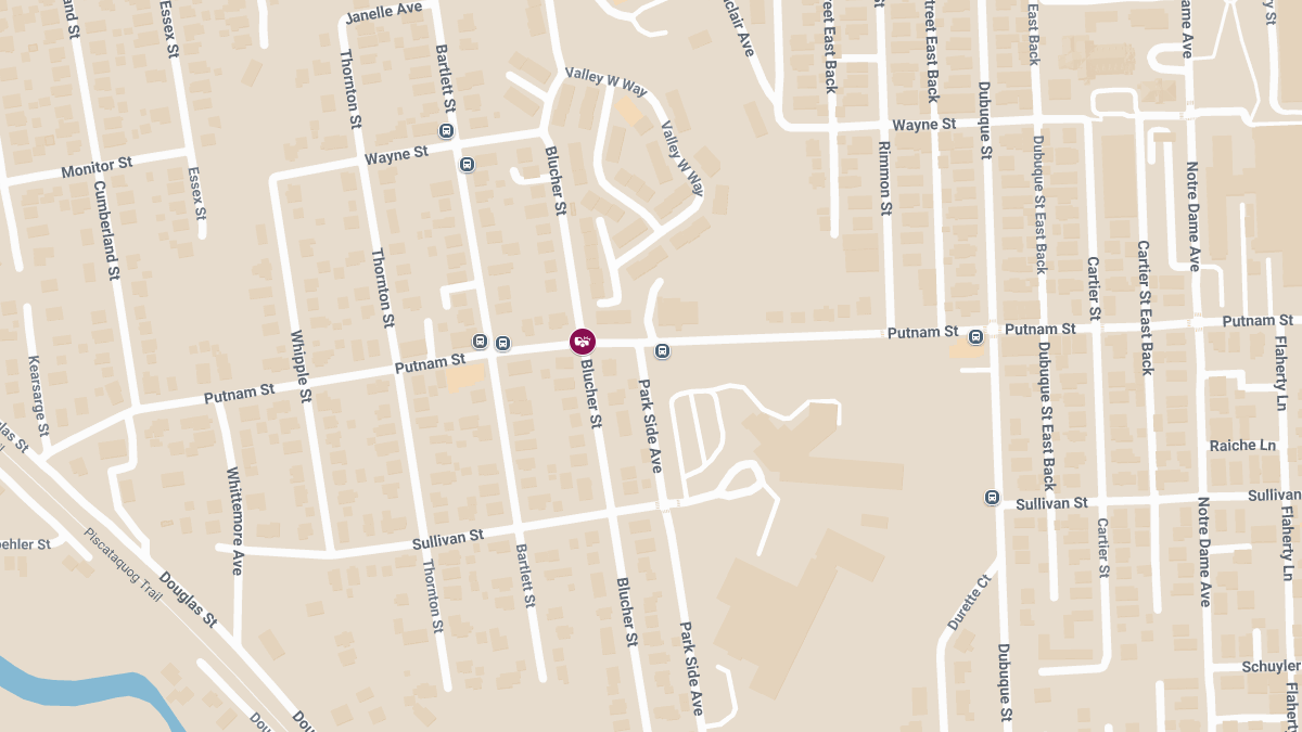 Injury Crash Reported at Putnam St & Blucher St
