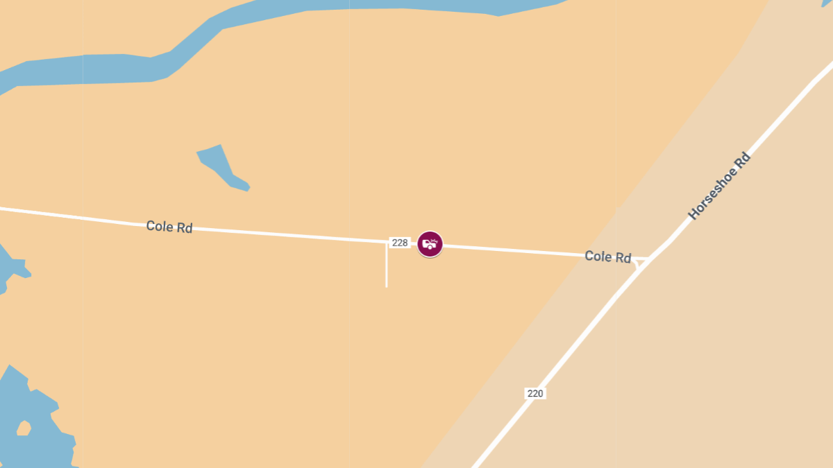 Injury Crash Reported at RD 24 and RD 228