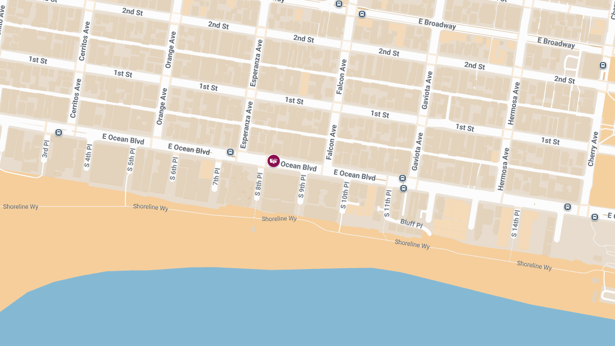 Injury Crash Reported at S 9th Pl & E Ocean Blvd