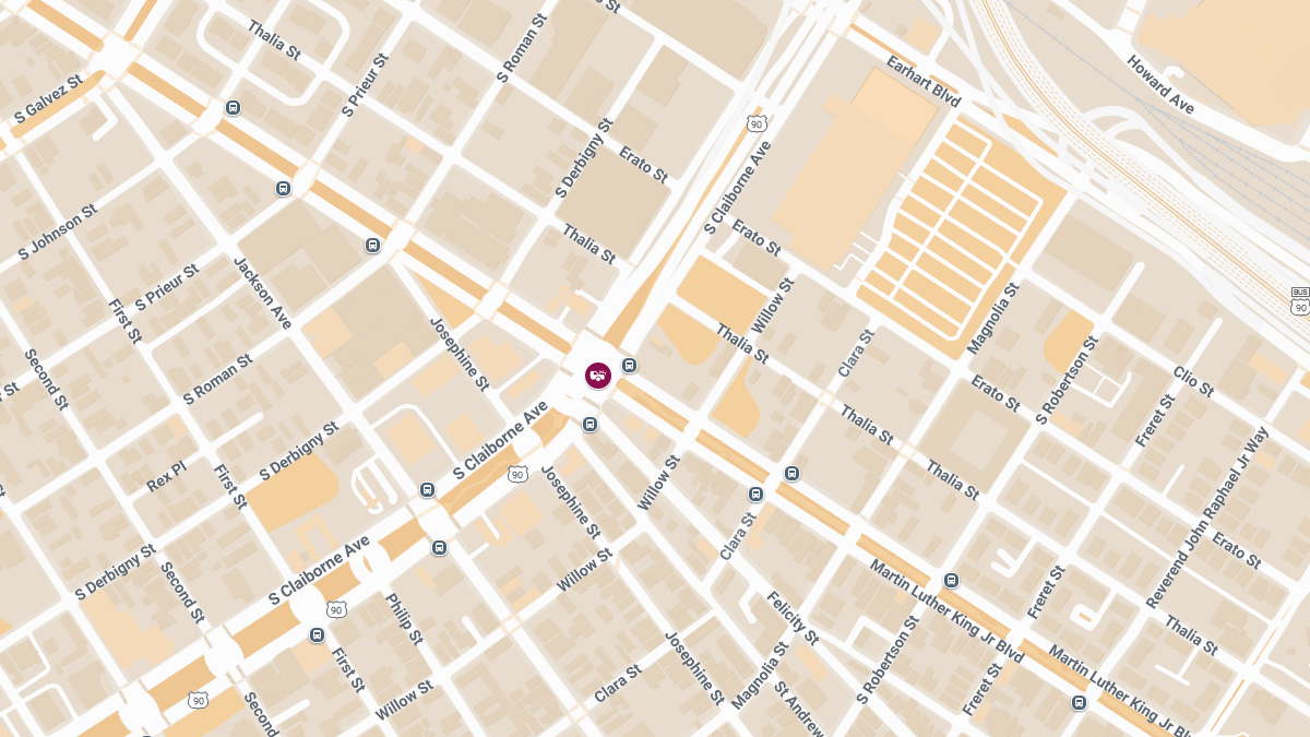 Injury Crash Reported at S Claiborne Ave & MLK Jr Blvd