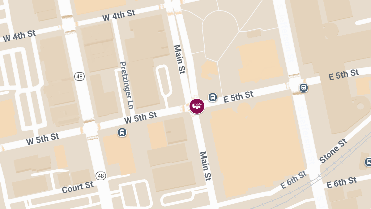 Injury Crash Reported at S Main St and E 5th St