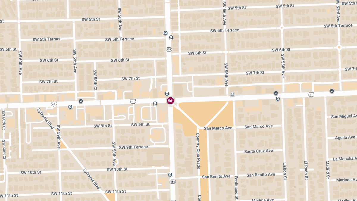 Injury Crash Reported at SW 8th St and Red Rd