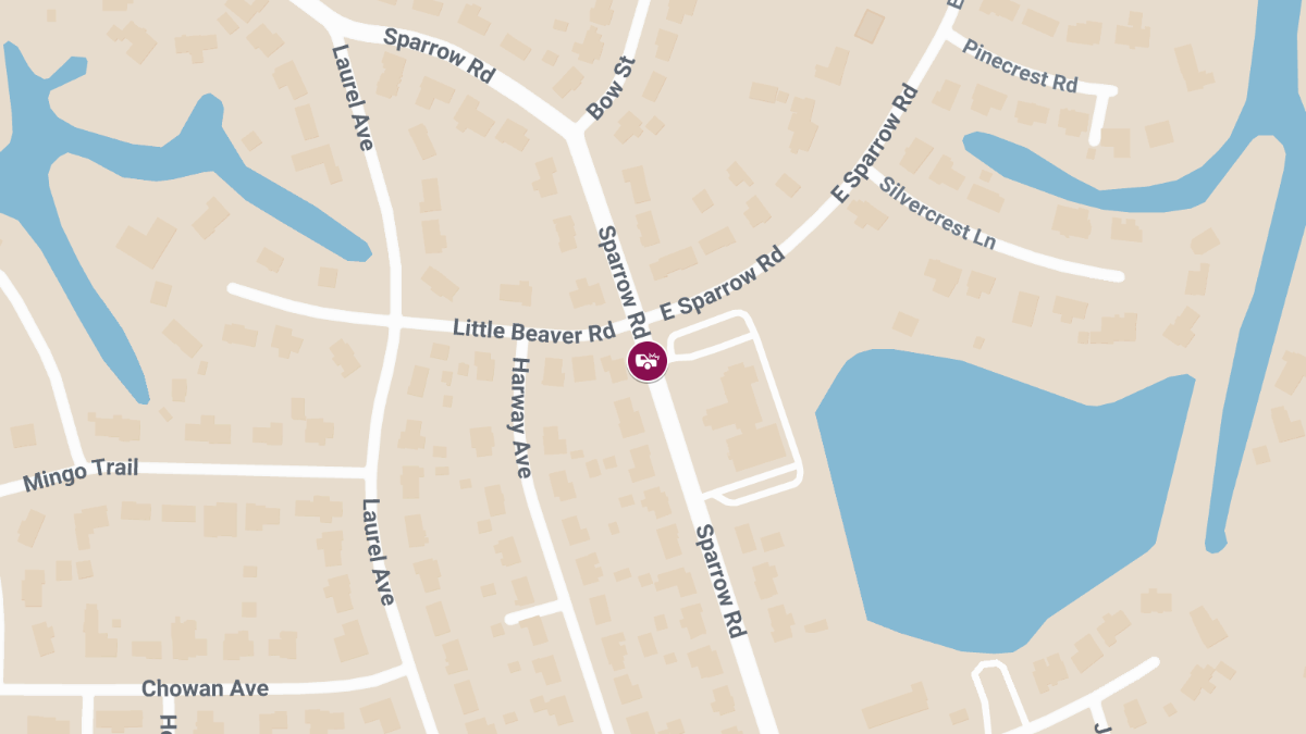 Injury Crash Reported at Sparrow Rd and Sparrow Rd East