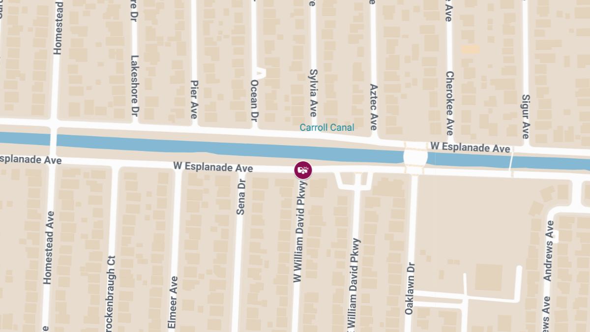 Injury Crash Reported at W Esplanade Ave & W William David Pkwy