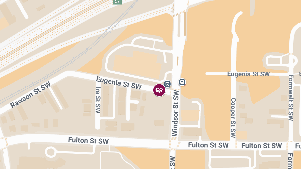 Injury Crash Reported at Windsor St SW & Eugenia St SW