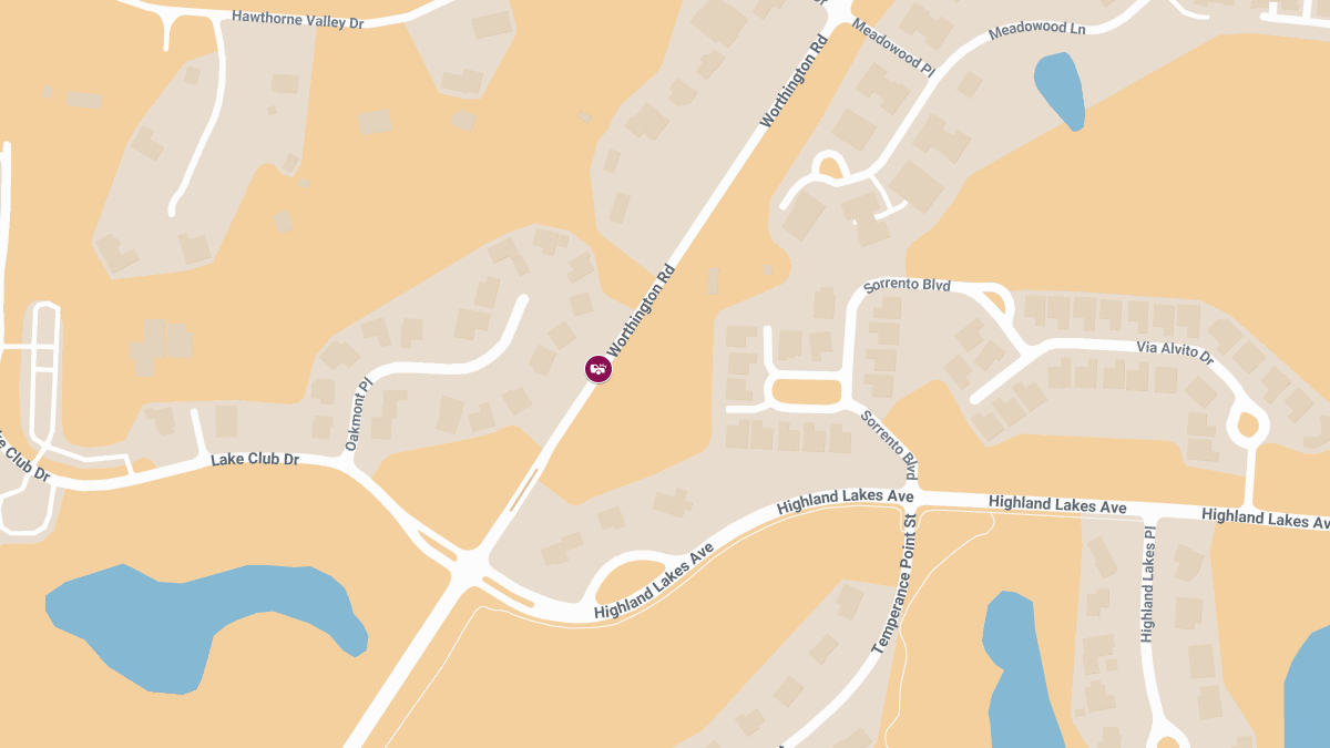 Injury Crash Reported in 7000 Block of Worthington Rd